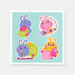stickers leuk voor kinderen servet