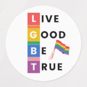 Stickers LGBT CandyOwl (Design 1)