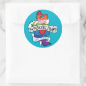 Stickers LGBT Pride de l'île de Bainbridge (Sac)