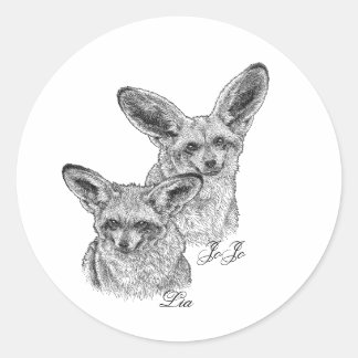 Stickers - Lia en JoJo