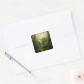 Stickers libellule de chien et crochet (Enveloppe)