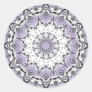 Stickers Lilac Mandala (Design 3)