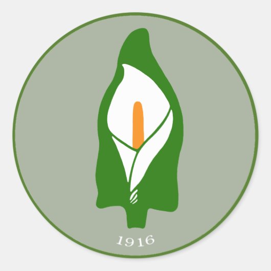 Stickers Lily de Pâques (Devant)