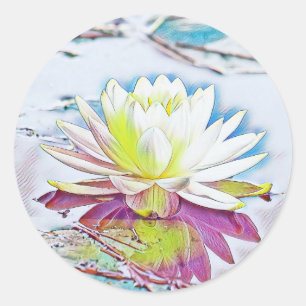 Stickers Lily d'eau