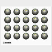 Stickers Lily d'eau blanche (Feuille)