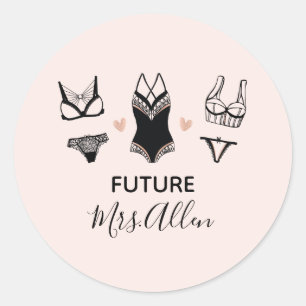 Stickers Lingerie Bachelorette