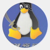 Stickers Linux (Devant)