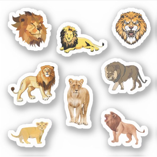 Stickers Lion (Devant)