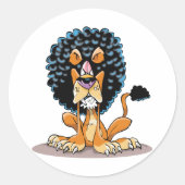 Stickers Lion en colère (Devant)