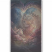 Stickers Lion et agneau (Devant)