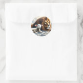 Stickers Lion et agneau (Sac)