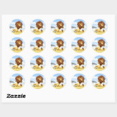 Stickers Lion Football (Feuille)