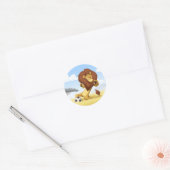 Stickers Lion Football (Enveloppe)