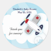 Stickers Little Aviator (Blue) Favoriser (Devant)