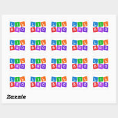 stickers Little Bro (Feuille)