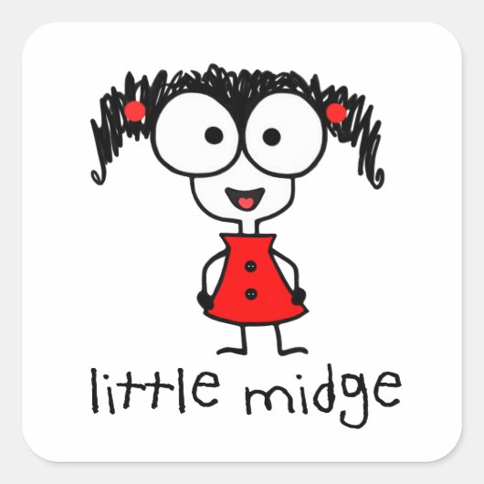 Stickers Little Midge (Devant)