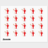 Stickers Little Red Devil (Feuille)