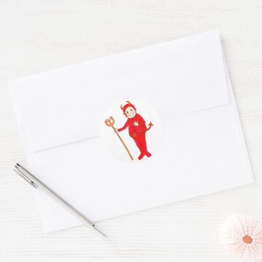 Stickers Little Red Devil (Enveloppe)
