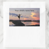 Stickers Livre scolaire Ballet couché de soleil (Sac)