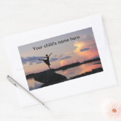 Stickers Livre scolaire Ballet couché de soleil (Enveloppe)