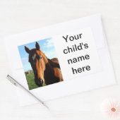 Stickers Livre scolaire Cheval Pony (Enveloppe)