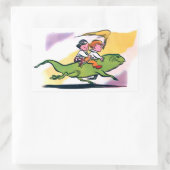 Stickers Lizard Ride de Peter Wheat (7 formes) (Sac)