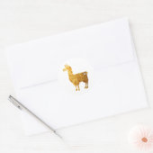 Stickers Llama d'or (Enveloppe)