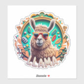 Stickers Llama pour chaque occasion Boutique maint (Feuille)