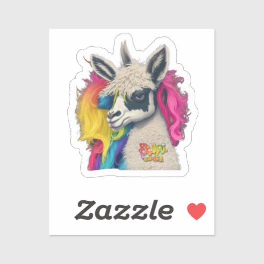 Stickers Llama pour chaque occasion Boutique maint (Feuille)