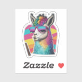 Stickers Llama Votre Dose Quotidienne Mignonne (Feuille)