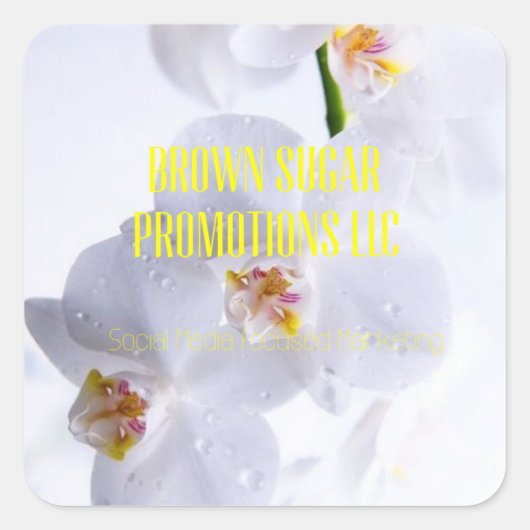 Stickers LLC Brown Promotions sucre 01 (Devant)