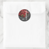 Stickers Logo Brandy fraise produit (Sac)