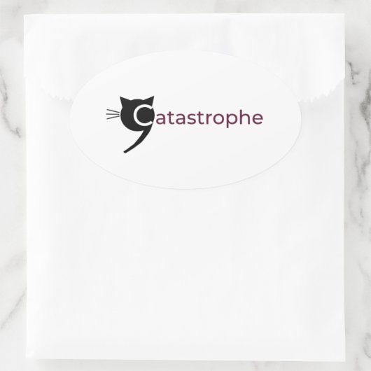 Stickers Logo Catastrophe (Sac)