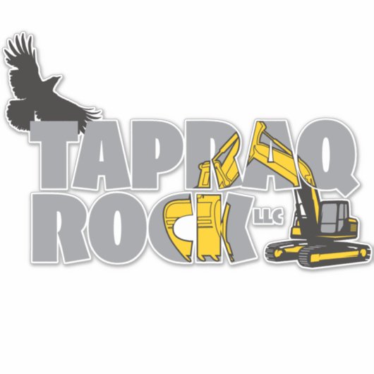Stickers Logo de Tapraq Rock (Devant)