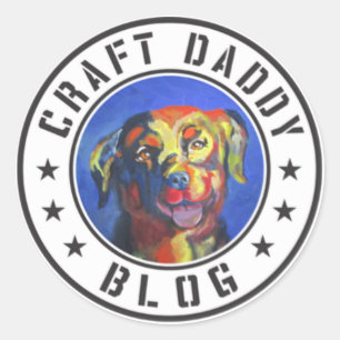 Stickers Logo du blog Craft Daddy