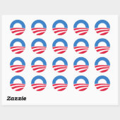 Stickers Logo du président Barack Obama (Feuille)
