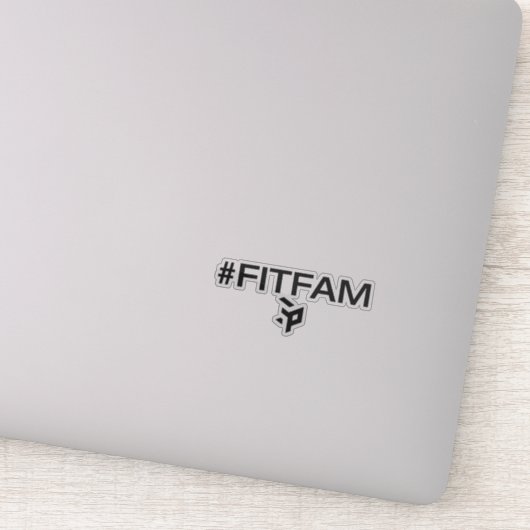 STICKERS LOGO FITFAM (Détail)