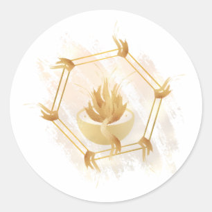 Stickers Logo Matin Glory Encr