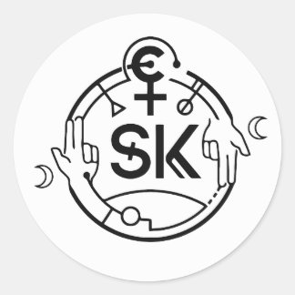 Stickers Logo Noir SiKe