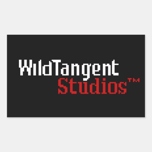 Stickers Logo Pixelated WildTangent (Devant)