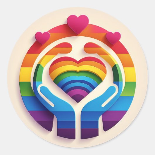 Stickers Logo Pride Emporium (Devant)