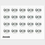 Stickers logo UCB (Feuille)