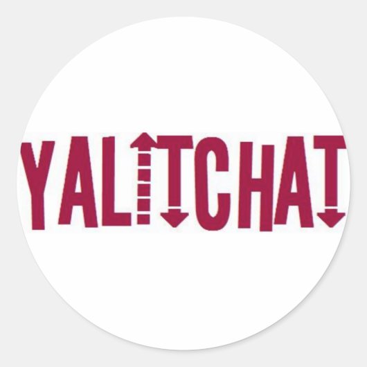 Stickers Logo YALITCHAT (Devant)