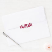 Stickers Logo YALITCHAT (Enveloppe)