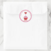 Stickers Lollipop Cupcake de la Saint-Valentin (Sac)