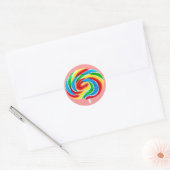 Stickers Lollipop Pink (en 7 formes) (Enveloppe)