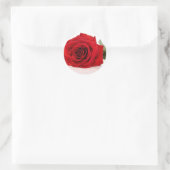 Stickers Long Stem Red Rose (Sac)