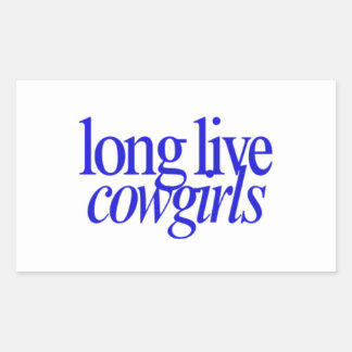 Stickers Longue Vie Cowgirls