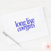 Stickers Longue Vie Cowgirls (Enveloppe)
