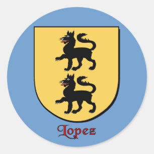 Stickers Lopez Family Shield
